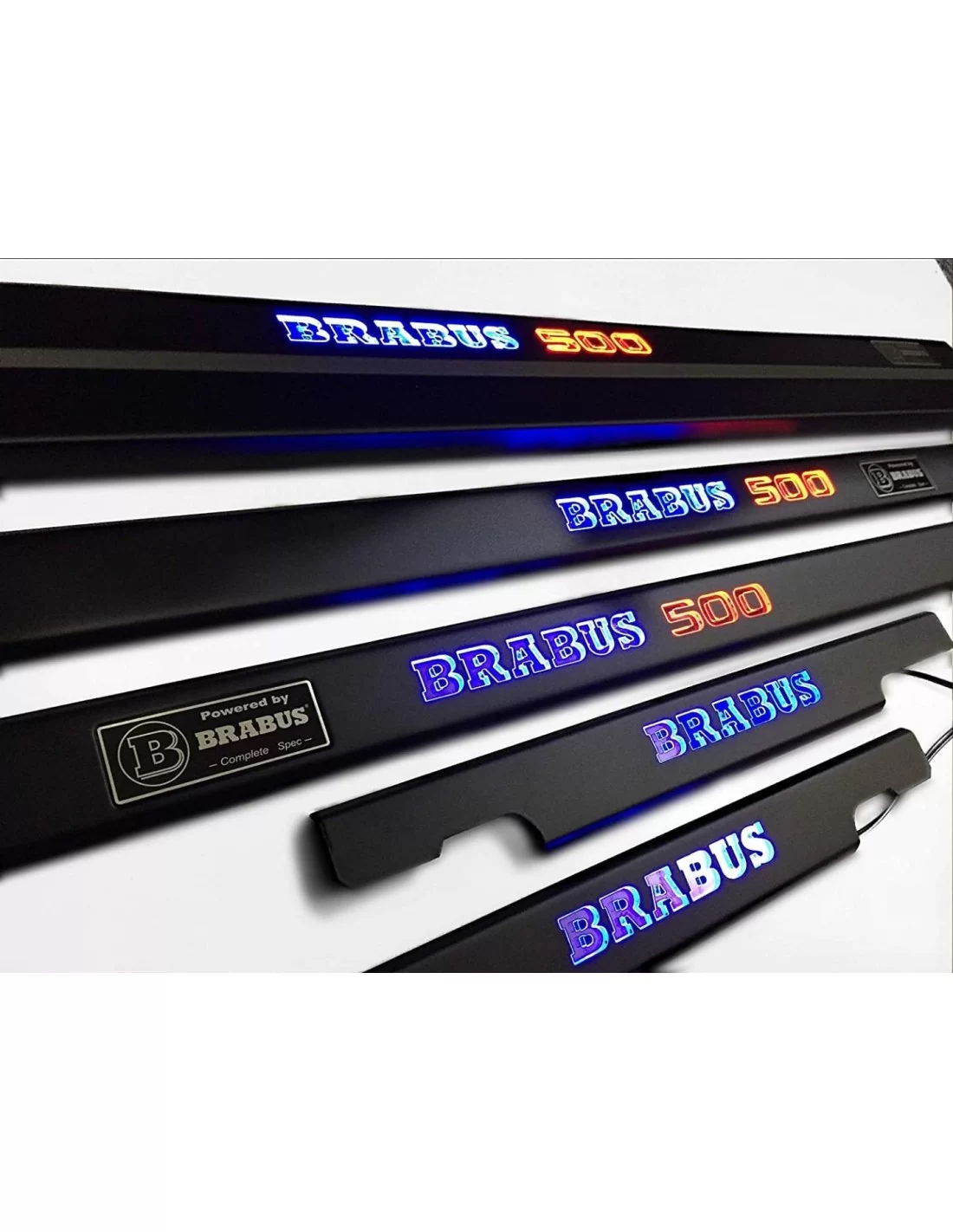 - Mercedes-Benz - Metallic Brabus 500 LED verlichte dorpels voor Mercedes-Benz W463 - 7 - Koop metallic Brabus 500 LED verlicht - Mercedes-Benz - Metallic Brabus 500 LED verlichte dorpels voor Mercedes-Benz W463 - 7 - Koop metallic Brabus 500 LED verlicht