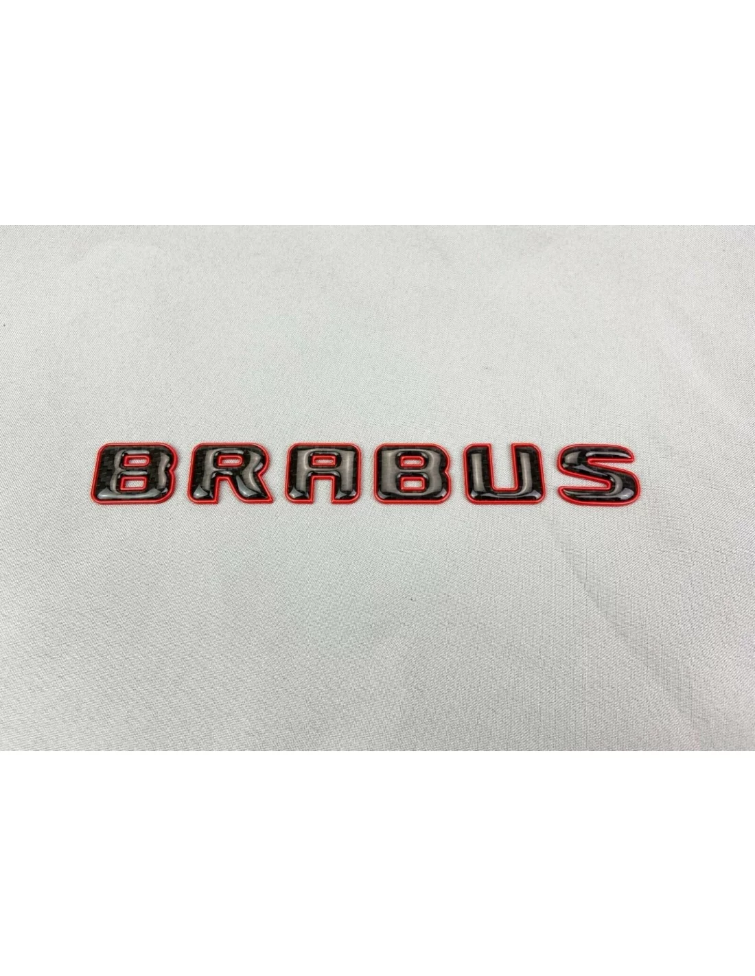  - logo & Emblems - Brabus ROCKET emblema estilo logotipo rojo metálico con carbono para Mercedes-Benz W463A W464 Clase G - 3 - 