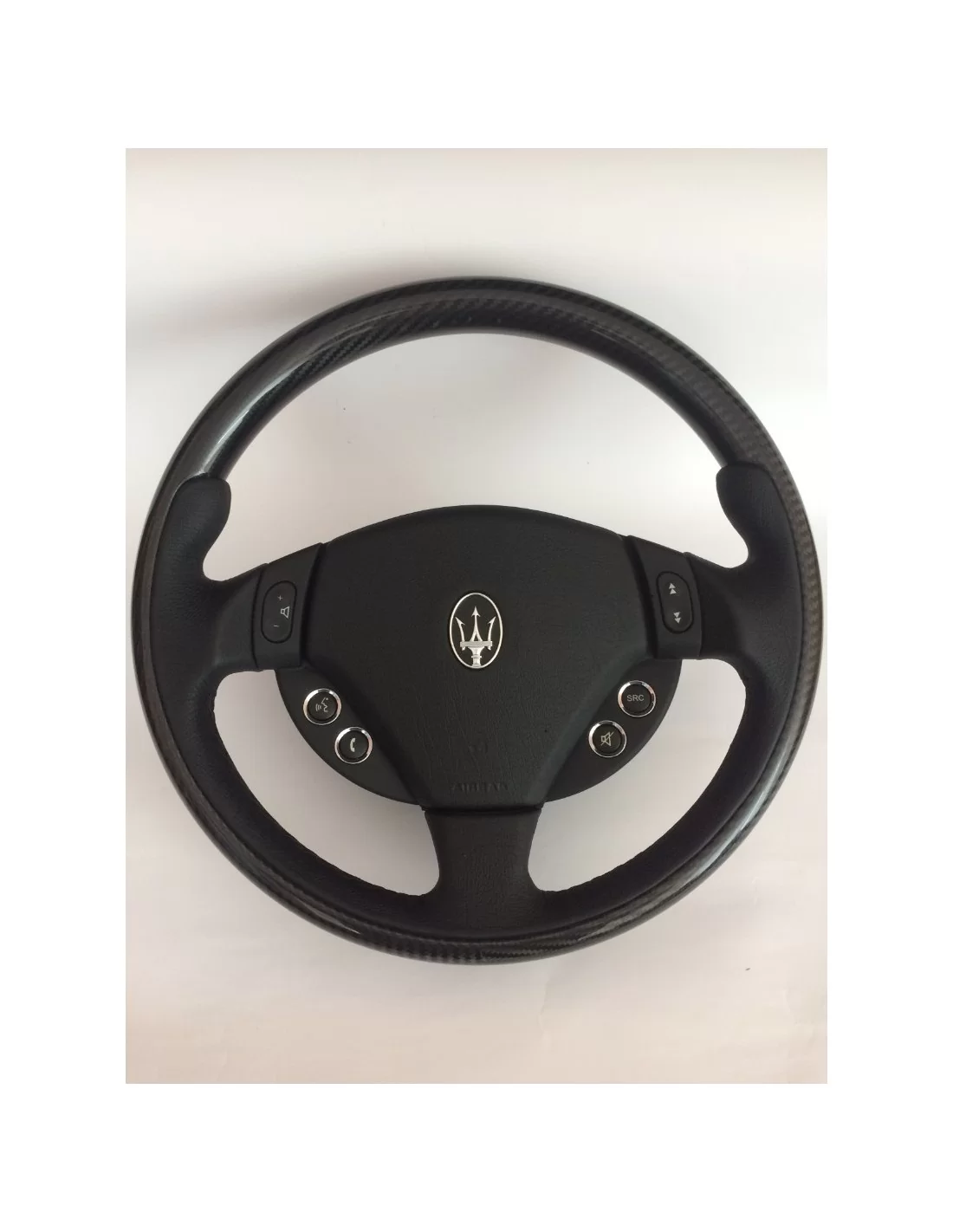  - Steering Wheels - Maserati Ghibli Levante Quattroporte Ratt i kolfiberläder - 1 - Förhöj din körupplevelse med vår Maserati G