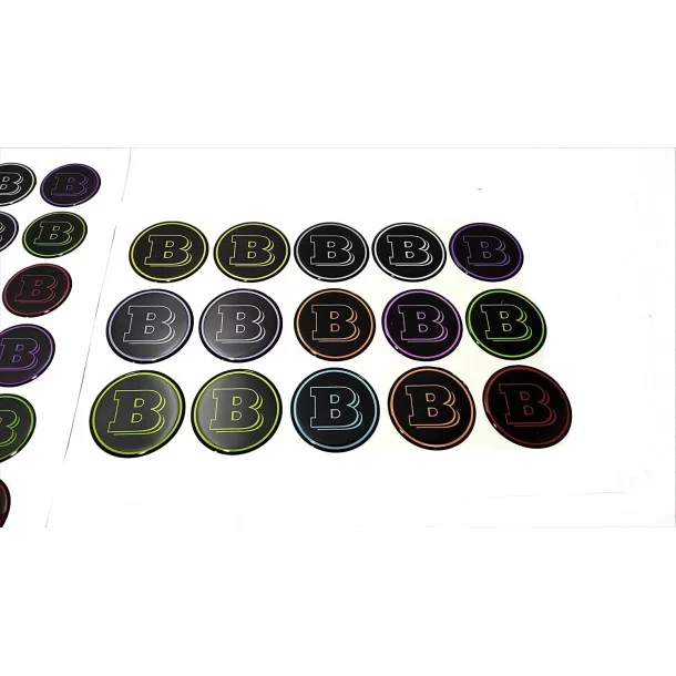  - logo & Emblems - Aufkleber Brabus für Mercedes-Benz W463A W464 G-Klasse - 1 - Veredeln Sie Ihre Mercedes-Benz W463A W464 G-Kl