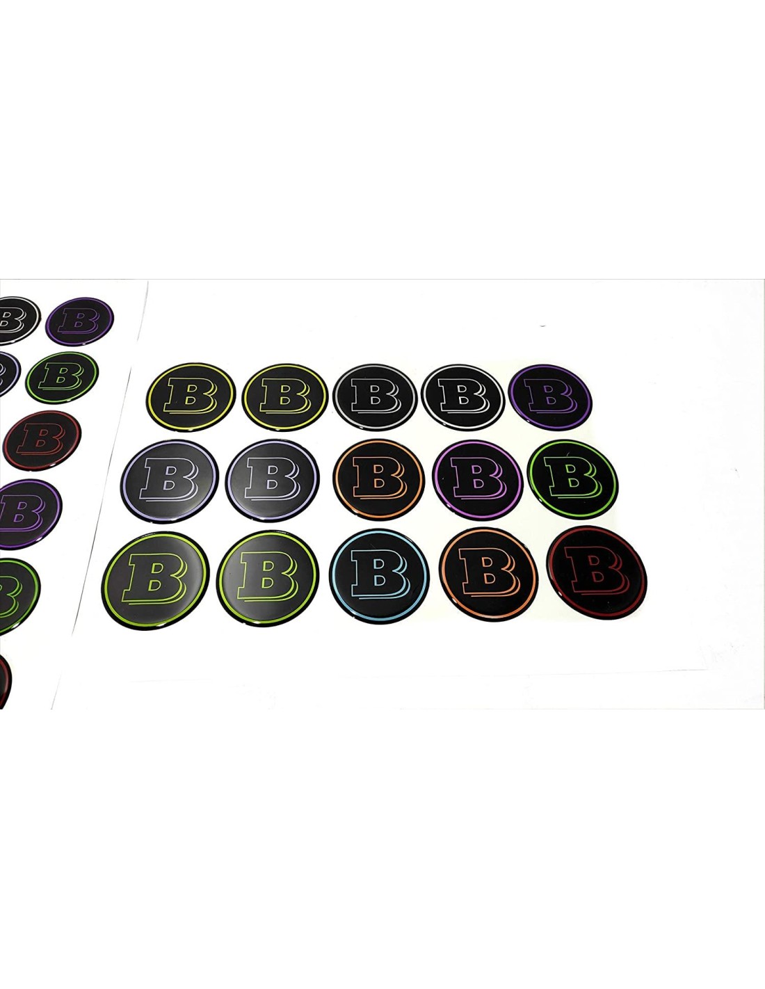  - logo & Emblems - Autocollants Brabus pour Mercedes-Benz W463A W464 Classe G - 1 - Améliorez votre Mercedes-Benz Classe G W463
