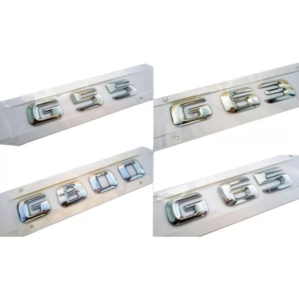  - logo & Emblems - Emblème/lettre de numéro de coffre arrière S63 S63l S65l S600l Mercedes-benz S-class W221 - 1 - Acheter Embl