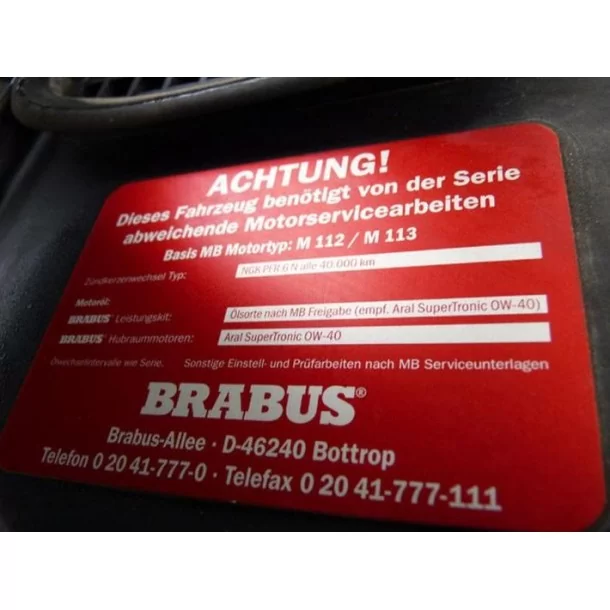  - Mercedes Benz - Moteur à plaques pour Brabus - 1 - Améliorez votre Brabus avec notre moteur à plaques de haute qualité, conçu
