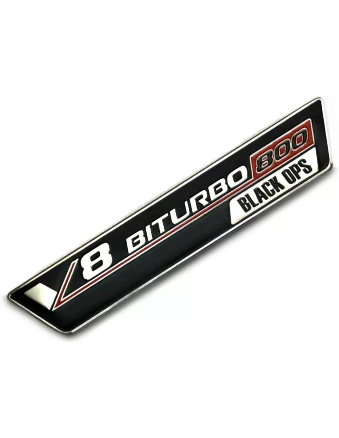  - logo & Emblems - Металеві значки Brabus V8 Biturbo 800 Black OPS для Mercedes-Benz W463A W464 G-Class - 3 - Купіть металеві з