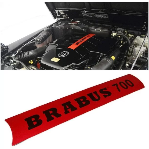  - Logos & Emblems - 用于梅赛德斯-奔驰 W463 的 Brabus 700 引擎盖红色徽章徽标贴纸 - 1 - 使用来自 Tuneverse 的醒目的 Brabus 700 红色引擎盖徽标贴纸来提升您的梅赛德斯-奔驰 W463。为您的