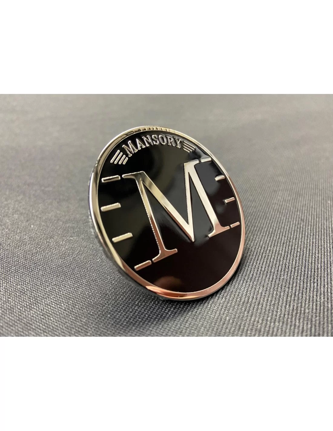  - logo & Emblems - Металевий значок для зовнішнього логотипу в стилі Mansory 58 мм - 3 - Отримайте металеву емблему сидінь Brab