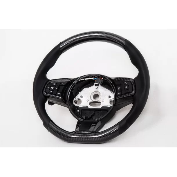  - Steering Wheels - Jaguar FX Ratt i kolfiberläder - 1 - Uppgradera din Jaguar FX med vår premiumratt i kolfiberläder från Tune
