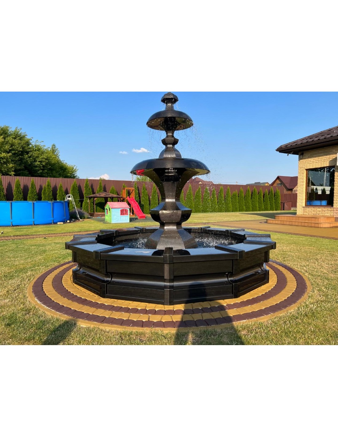  - Decor Carbon Interior - Fontein van koolstof - 1 - Ontdek de elegantie en moderniteit van de Carbon Fountain, een stijlvolle 