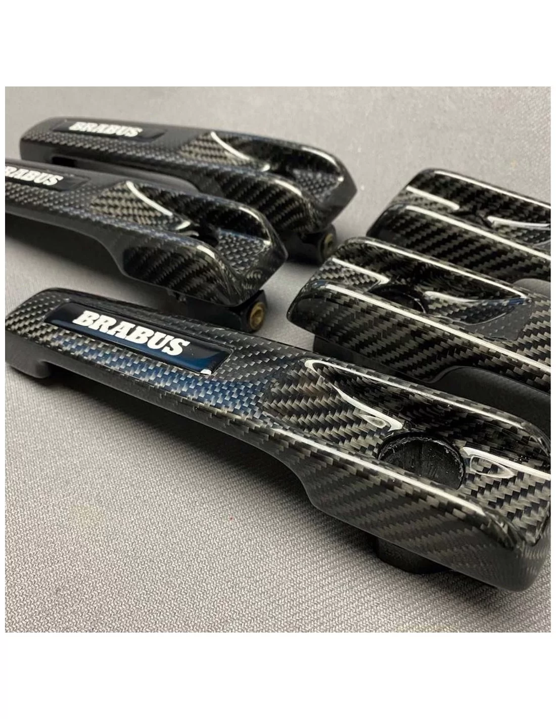 - Mercedes-Benz - Carbon fiber BRABUS deurgrepen compleet voor Mercedes-Benz W463A W464 G-Klasse - 1 - Breid uw Mercedes-Benz W  - Mercedes-Benz - Carbon fiber BRABUS deurgrepen compleet voor Mercedes-Benz W463A W464 G-Klasse - 1 - Breid uw Mercedes-Benz W