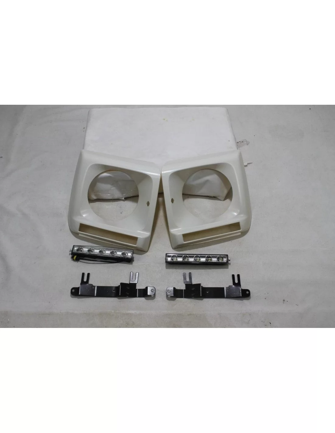- Mercedes-Benz - メルセデスW463用LED DRL付きヘッドライトカバー 1979-2018 - 4 - Mercedes-Benz メルセデスW463用LED DRL付きヘッドライトカバー 1979-2018  - Mercedes-Benz - メルセデスW463用LED DRL付きヘッドライトカバー 1979-2018 - 4 - Mercedes-Benz メルセデスW463用LED DRL付きヘッドライトカバー 1979-2018