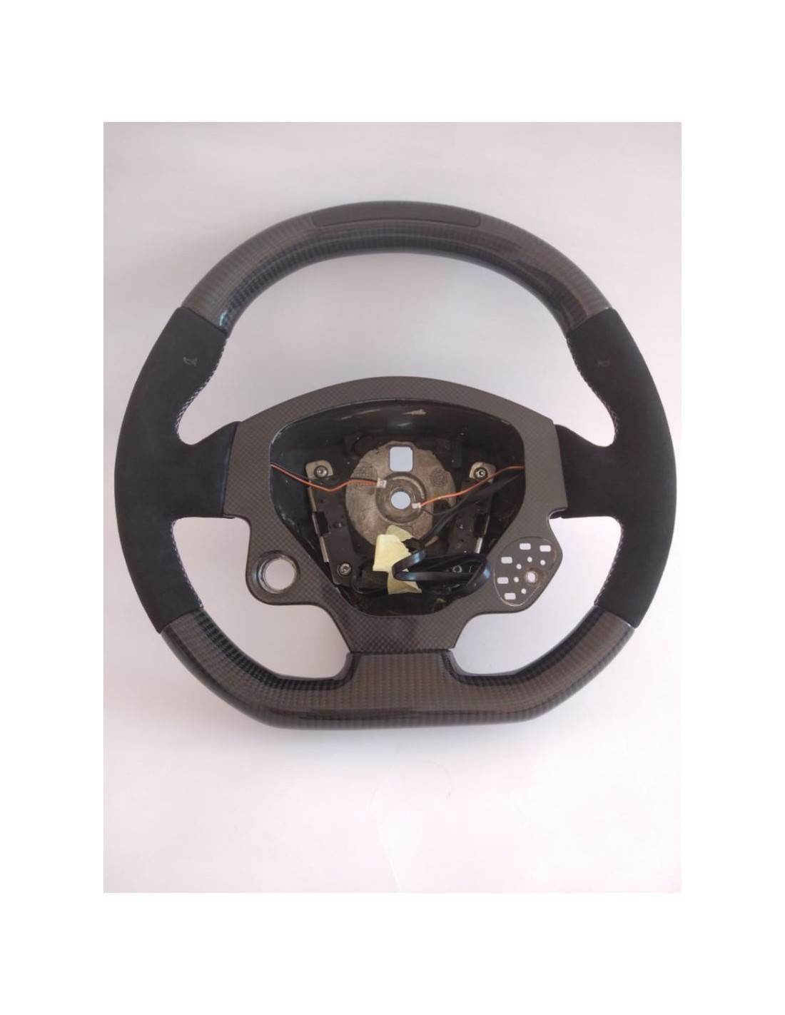 - Steering Wheels - Ferrari California Steering Wheel Carbon Alcantara - 1 - Transform your Ferrari California with our Carbon - Steering Wheels - Ferrari California Steering Wheel Carbon Alcantara - 1 - Transform your Ferrari California with our Carbon