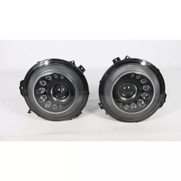  - Mercedes Benz - Faro NERO stile Mansory Mercedes W463 2007-2018 - 1 - Acquista i fari neri in stile Mansory per Mercedes W463