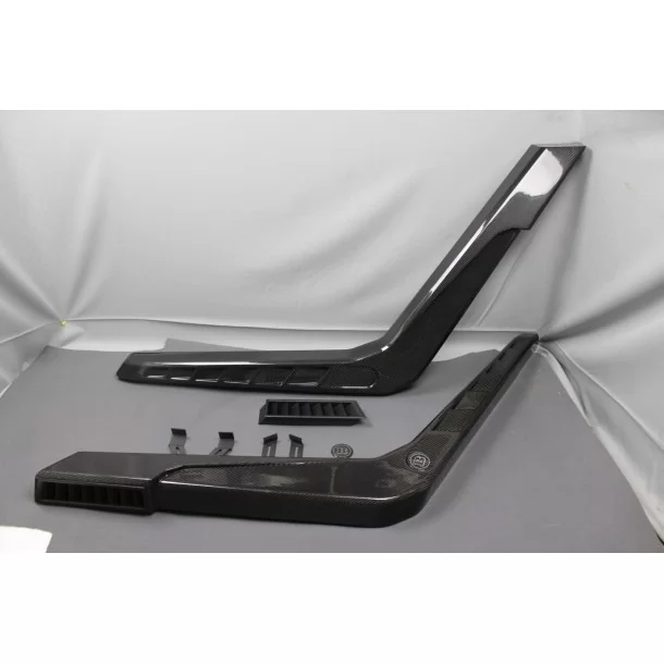  - Mercedes-Benz - Koolstofvezel luchtinlaat Brabus snorkels voor Mercedes-Benz W463 G-Wagon 6x6 - 1 - Koop de Brabus Snorkels v