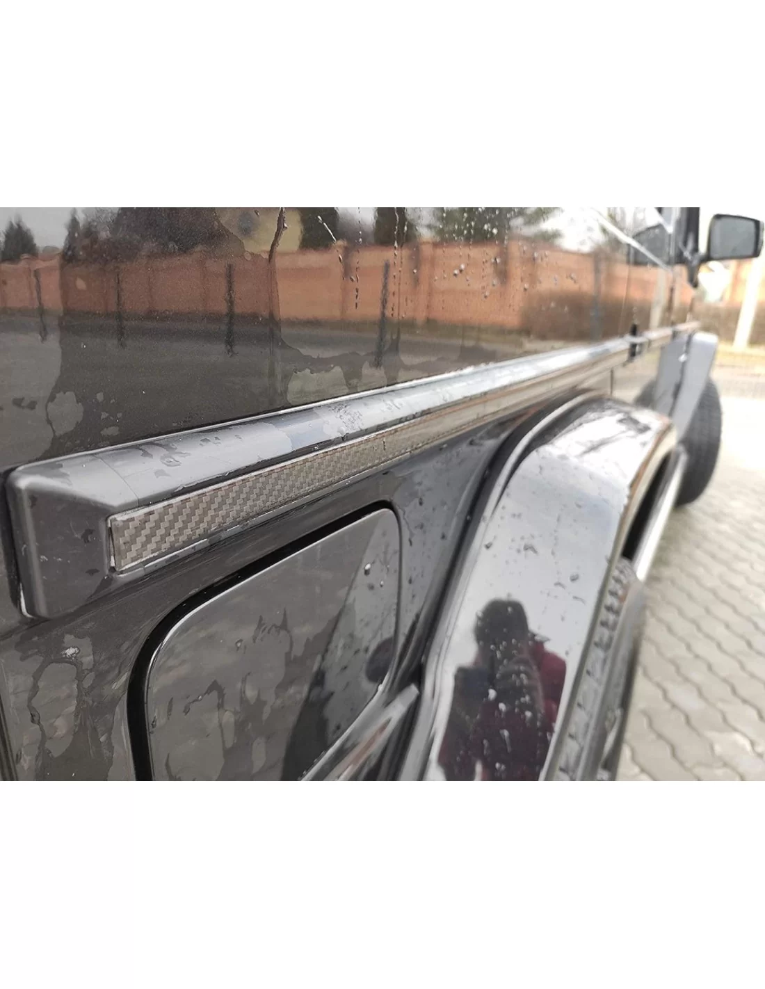  - Mercedes-Benz - メルセデスベンツW463 Gクラス用カーボンファイバーサイドモールディングインサートセットBrabus - 3 - Mercedes-Benz メルセデスベンツW463 Gクラス用カーボンファイバーサイドモールディング