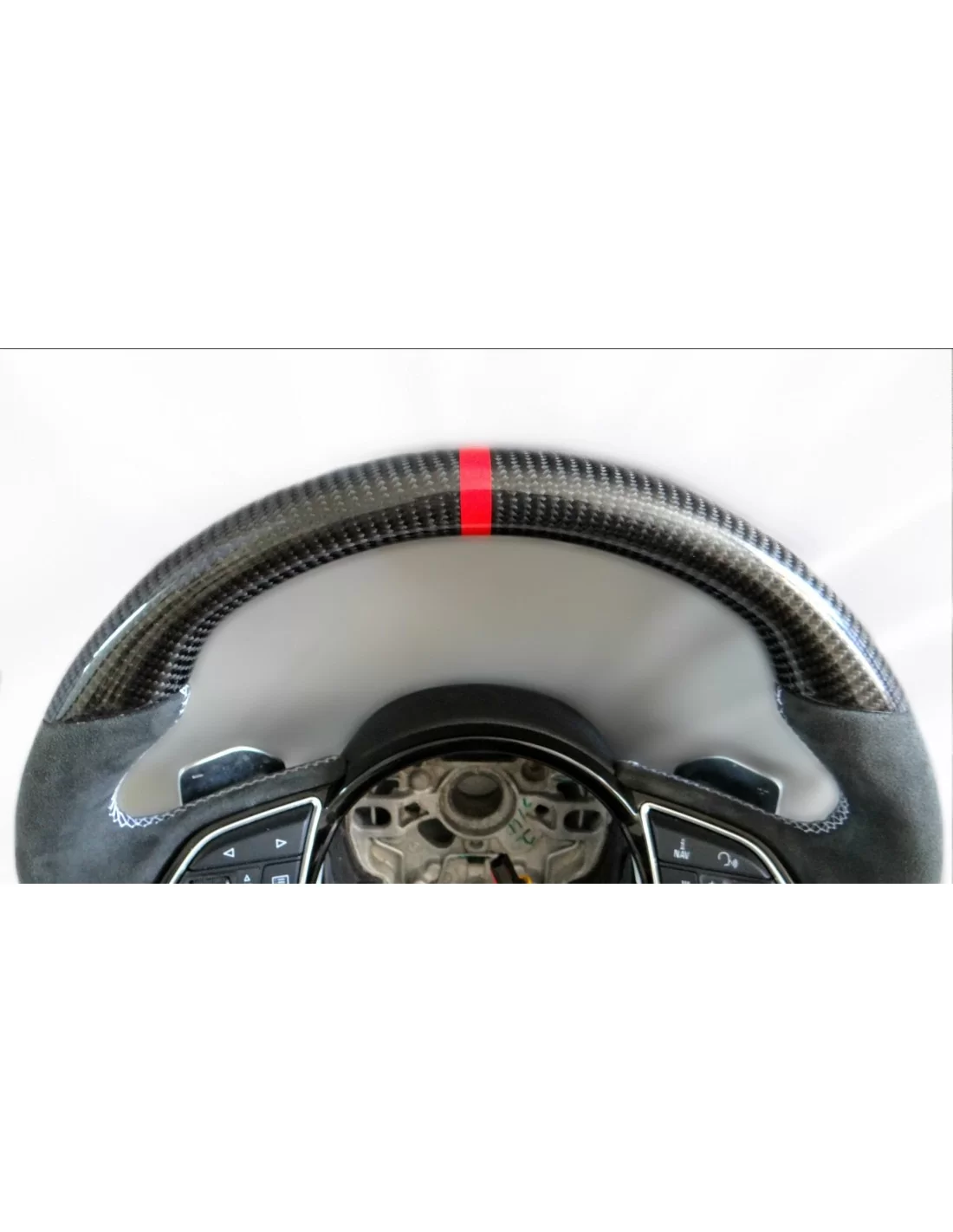  - Steering Wheels - Audi A6 S6 A7 S7 A8 S8 Volante Carbono Alcantara - 7 - Comprar Audi A6 S6 A7 S7 A8 S8 Volante Carbono Alcan
