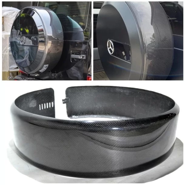 Reservdelsring i kolfiber för bakhjul till Mercedes-Benz W463 G-Wagon 2007-2018 Mercedes-Benz, Mercedes-Benz G-Class 1979-2018 (