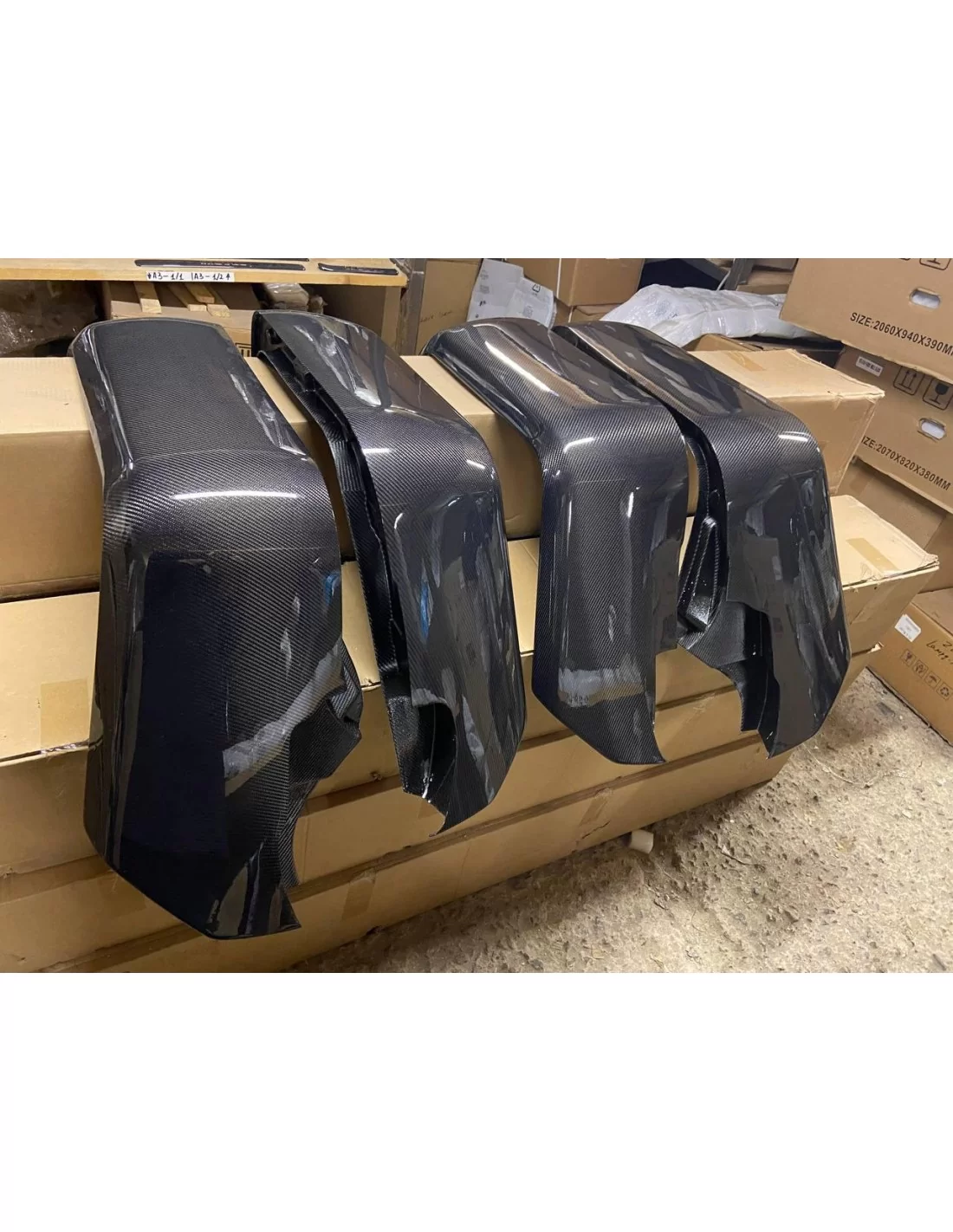 - Mercedes-Benz - Guarda-lamas em fibra de carbono Brabus para Mercedes-Benz W463 G-Wagon 4x4 Squared - 4 - Comprar para-lamas - Mercedes-Benz - Guarda-lamas em fibra de carbono Brabus para Mercedes-Benz W463 G-Wagon 4x4 Squared - 4 - Comprar para-lamas