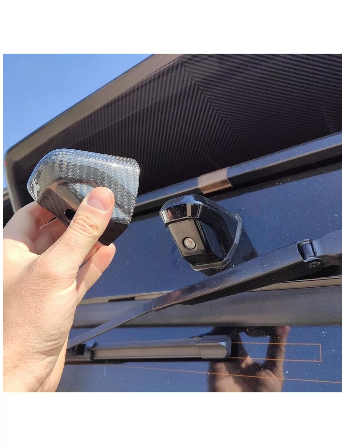 - Mercedes Benz - Fibra de carbono de reemplazo del cuerpo de la cámara de visión trasera para Mercedes-Benz W463 - 4 - Actuali  - Mercedes Benz - Fibra de carbono de reemplazo del cuerpo de la cámara de visión trasera para Mercedes-Benz W463 - 4 - Actuali
