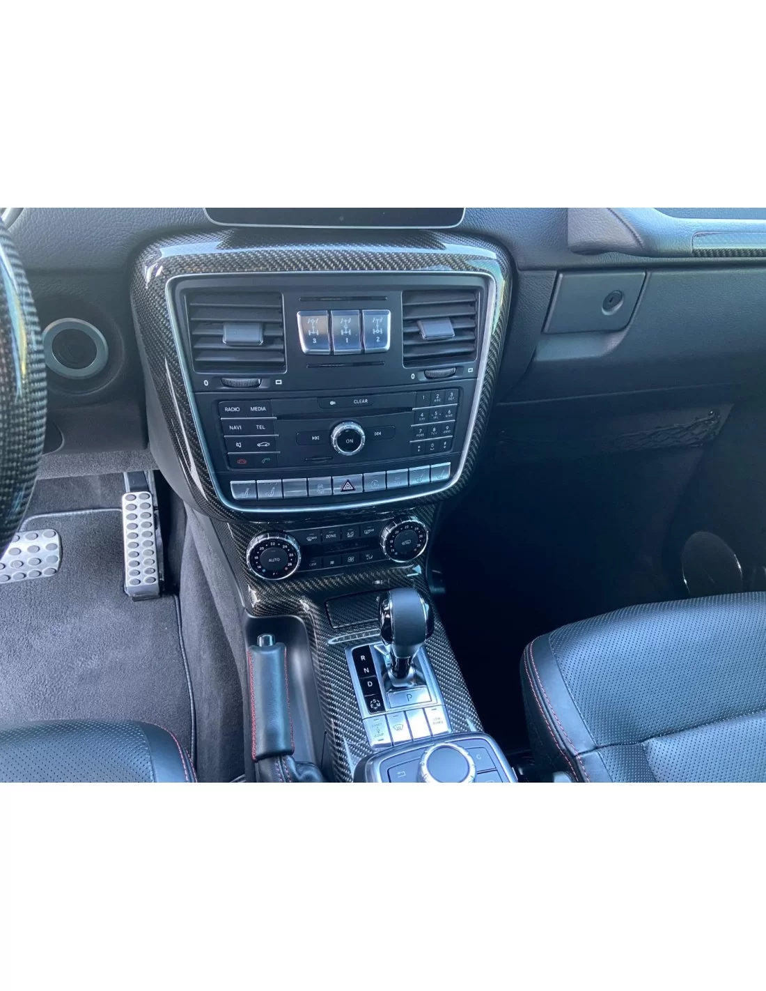 - Mercedes Benz - Carbonfaser Innenraum Armaturenbrett Platten trimmen Ersatz für Mercedes-Benz W463 - 7 - Verbessern Sie Ihren  - Mercedes Benz - Carbonfaser Innenraum Armaturenbrett Platten trimmen Ersatz für Mercedes-Benz W463 - 7 - Verbessern Sie Ihren