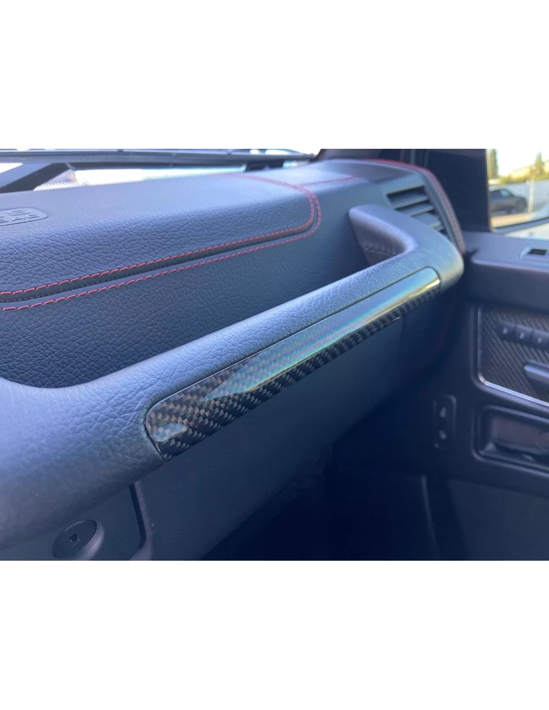 - Mercedes Benz - Carbonfaser Innenraum Armaturenbrett Platten trimmen Ersatz für Mercedes-Benz W463 - 8 - Verbessern Sie Ihren  - Mercedes Benz - Carbonfaser Innenraum Armaturenbrett Platten trimmen Ersatz für Mercedes-Benz W463 - 8 - Verbessern Sie Ihren