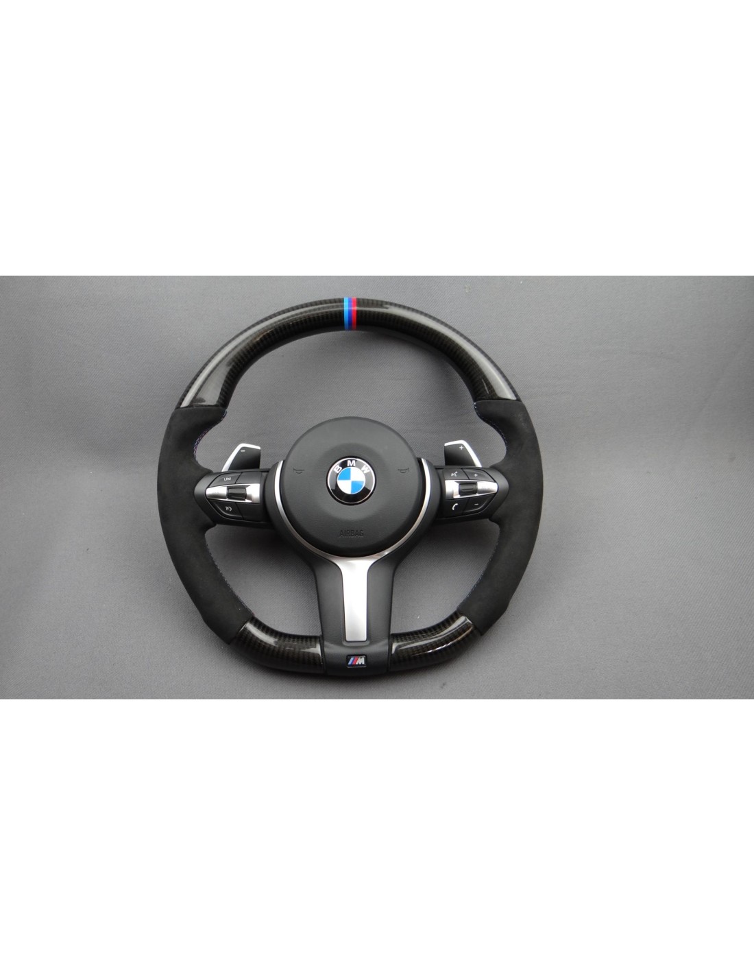 - Volant - BMW F30 F15 F16 Volant Carbone Alcantara - 1 - Achetez le volant BMW F30 F15 F16 en carbone Alcantara chez Tuneverse  - Volant - BMW F30 F15 F16 Volant Carbone Alcantara - 1 - Achetez le volant BMW F30 F15 F16 en carbone Alcantara chez Tuneverse