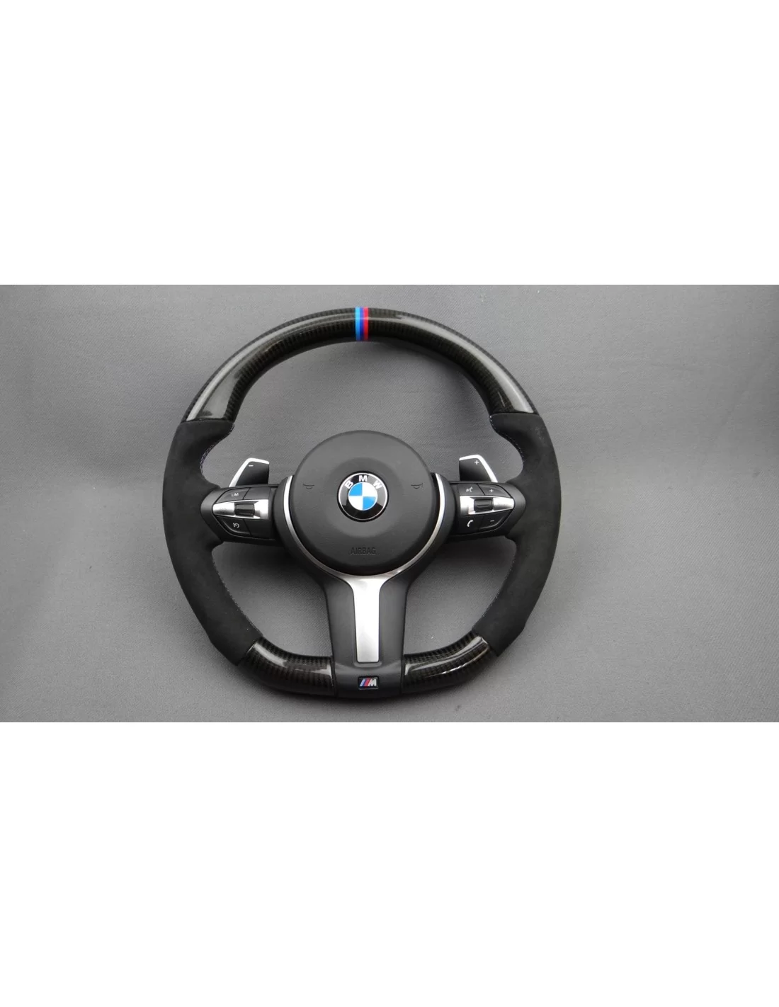  - Steering Wheels - Kierownica BMW F30 F15 F16 Carbon Alcantara - 1 - Kierownica BMW F30 F15 F16 Carbon Alcantara