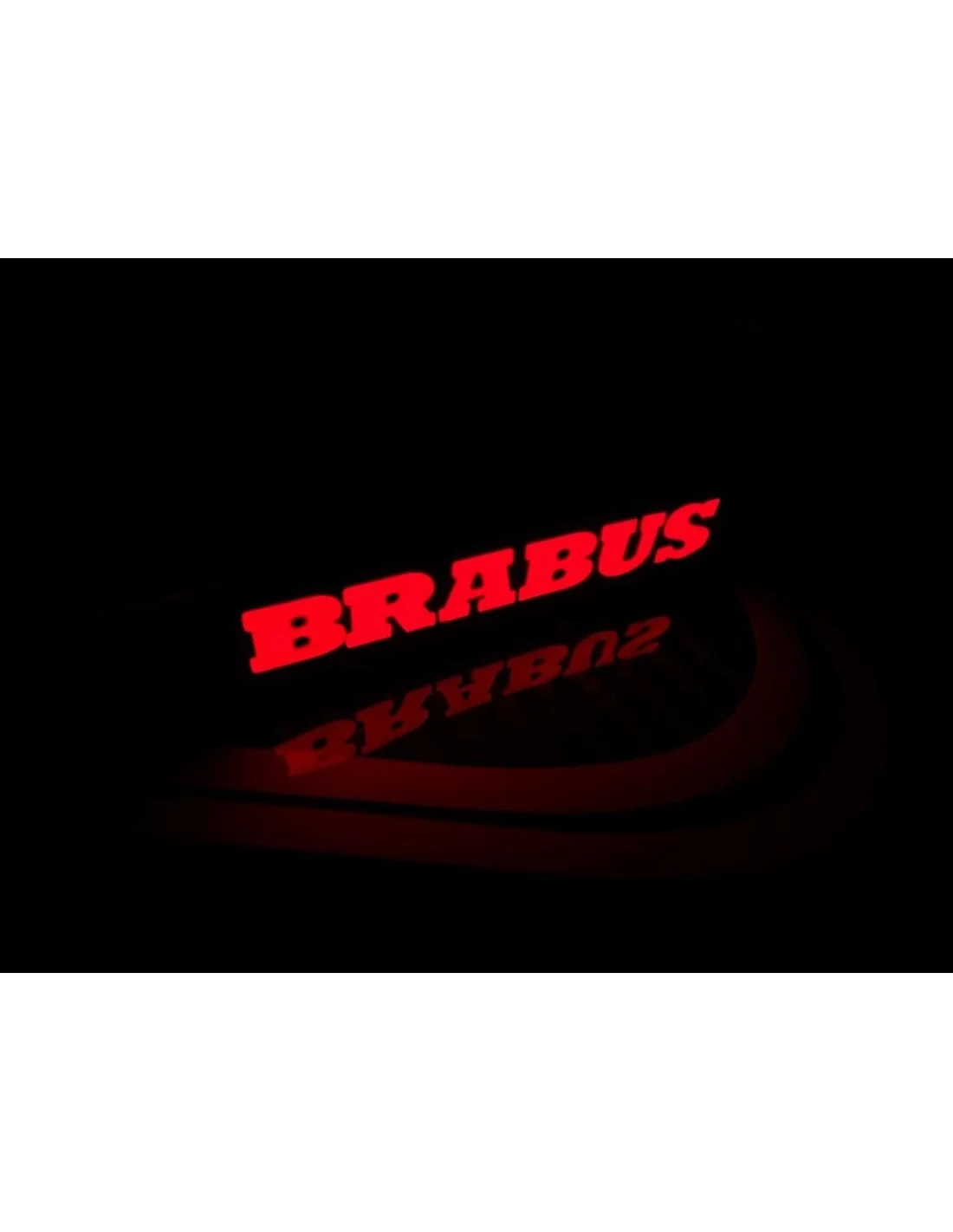  - logo & Emblems - Brabus LED parrilla roja insignia emblema logotipo para Mercedes W463 G Wagon G63 G500 G55 - 7 - ¡Ilumina tu