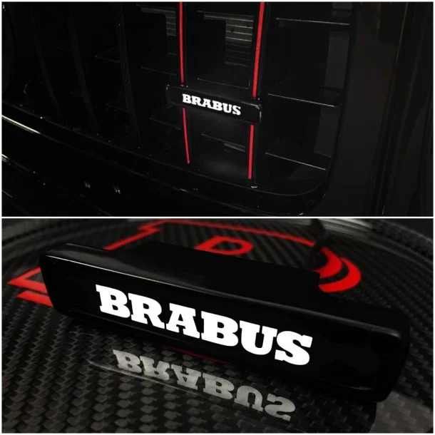  - Logos & Emblems - 用于梅赛德斯 W463 G 旅行车的 Brabus LED 格栅白色徽章徽标 - 1 - Brabus LED 格栅白色徽章徽标提升了您的梅赛德斯-奔驰 W463 G 旅行车的档次！通过这款高级升级产品，提升时尚感