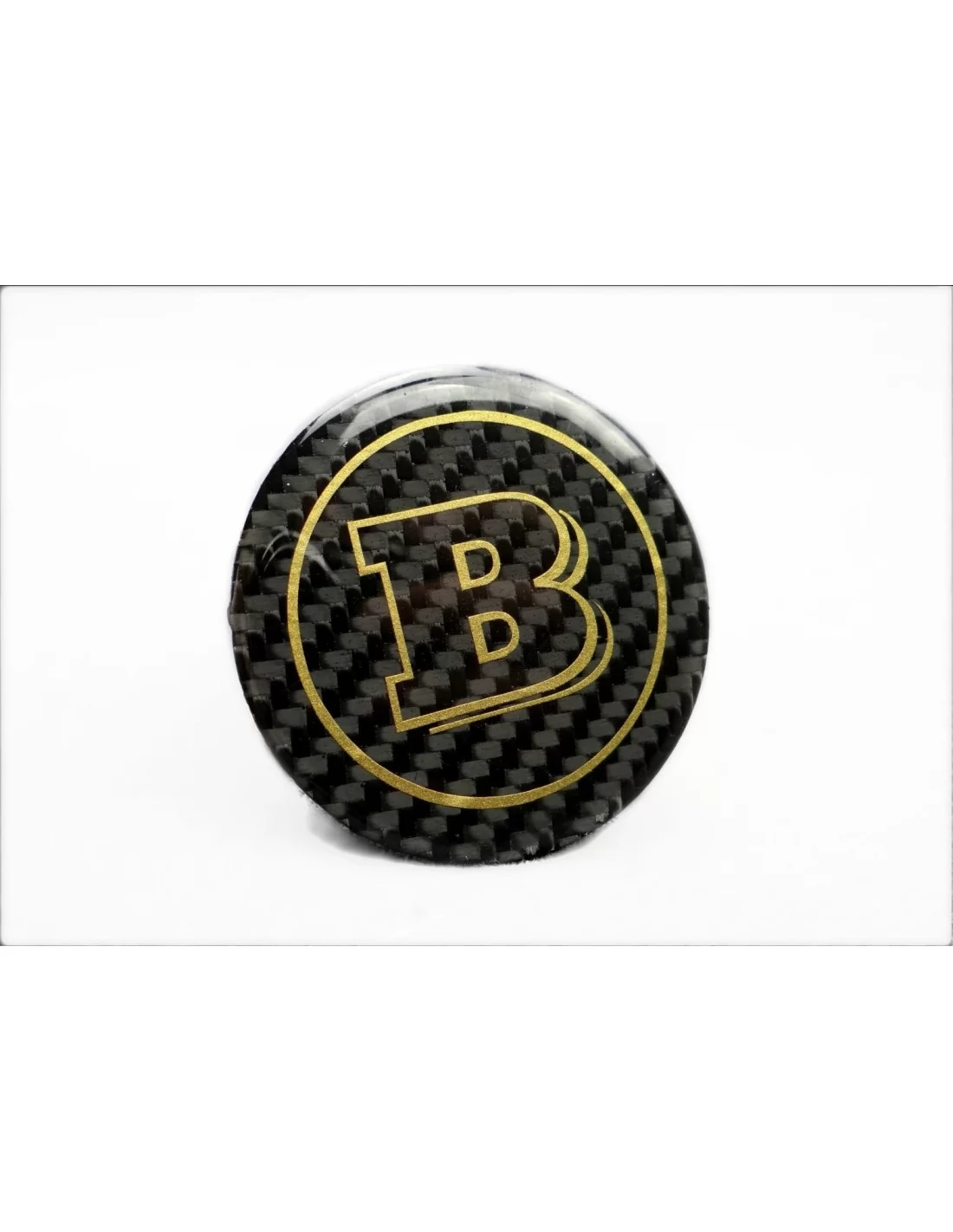  - logo & Emblems - Emblema badge Brabus in fibra di carbonio 53 mm per Mercedes W463 G Wagon - 9 - Valorizzate la vostra Merced