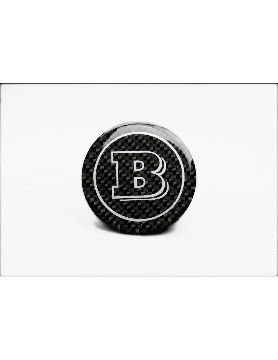  - logo & Emblems - Emblema badge Brabus in fibra di carbonio 53 mm per Mercedes W463 G Wagon - 10 - Valorizzate la vostra Merce