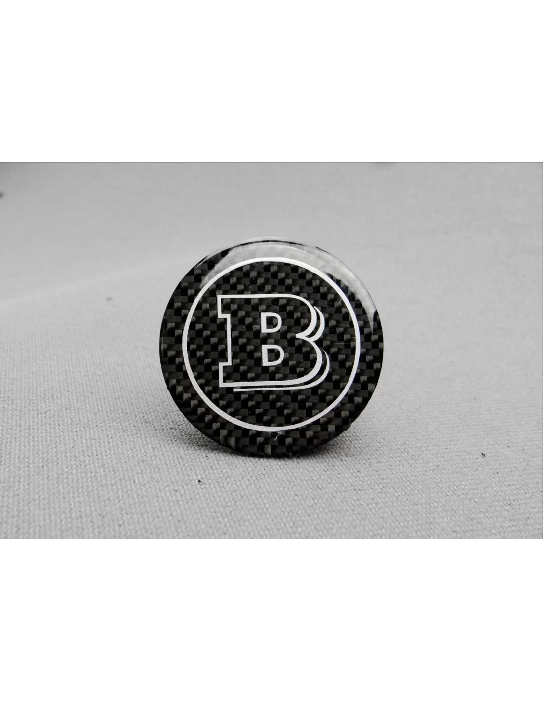  - logo & Emblems - Emblema badge Brabus in fibra di carbonio 53 mm per Mercedes W463 G Wagon - 15 - Valorizzate la vostra Merce