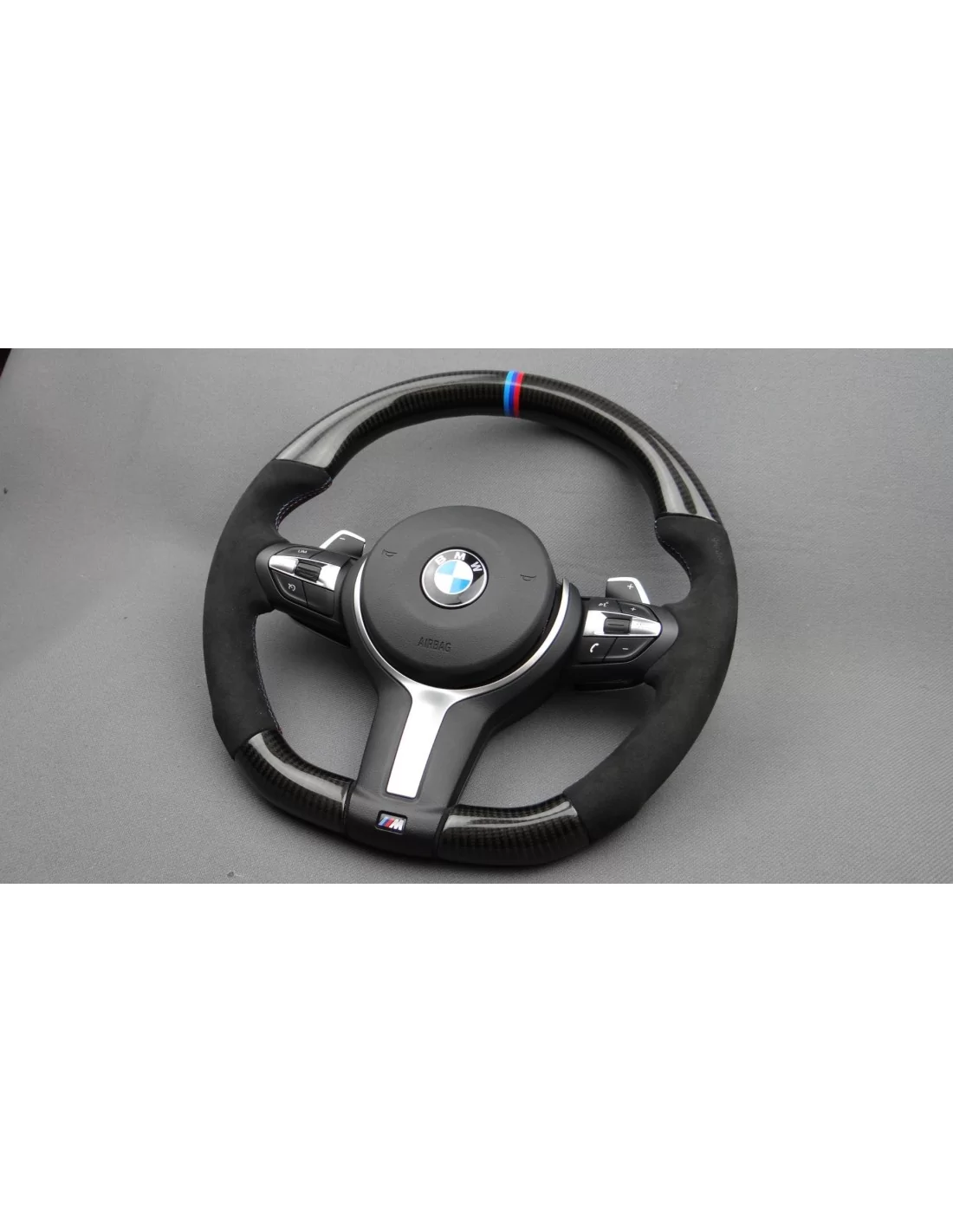  - Steering Wheels - Kierownica BMW F30 F15 F16 Carbon Alcantara - 2 - Kierownica BMW F30 F15 F16 Carbon Alcantara