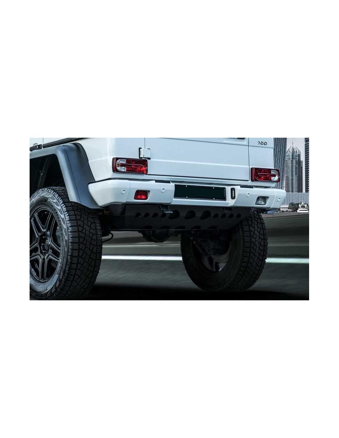 - Mercedes-Benz - Rvs ZWARTE achterskideplaat voor Mercedes-Benz W463 - 1 - Bescherm je Mercedes-Benz W463 met onze duurzame zw  - Mercedes-Benz - Rvs ZWARTE achterskideplaat voor Mercedes-Benz W463 - 1 - Bescherm je Mercedes-Benz W463 met onze duurzame zw