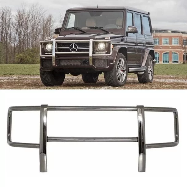  - Mercedes Benz - Grille de protection de pare-chocs avant pour Mercedes-Benz G-Wagon W463 - 1 - Améliorez la protection et le 