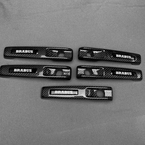  - Mercedes Benz - Maniglie delle porte Brabus in fibra di carbonio 5pcs per Mercedes-Benz W463 Classe G - 1 - Valorizzate la vo