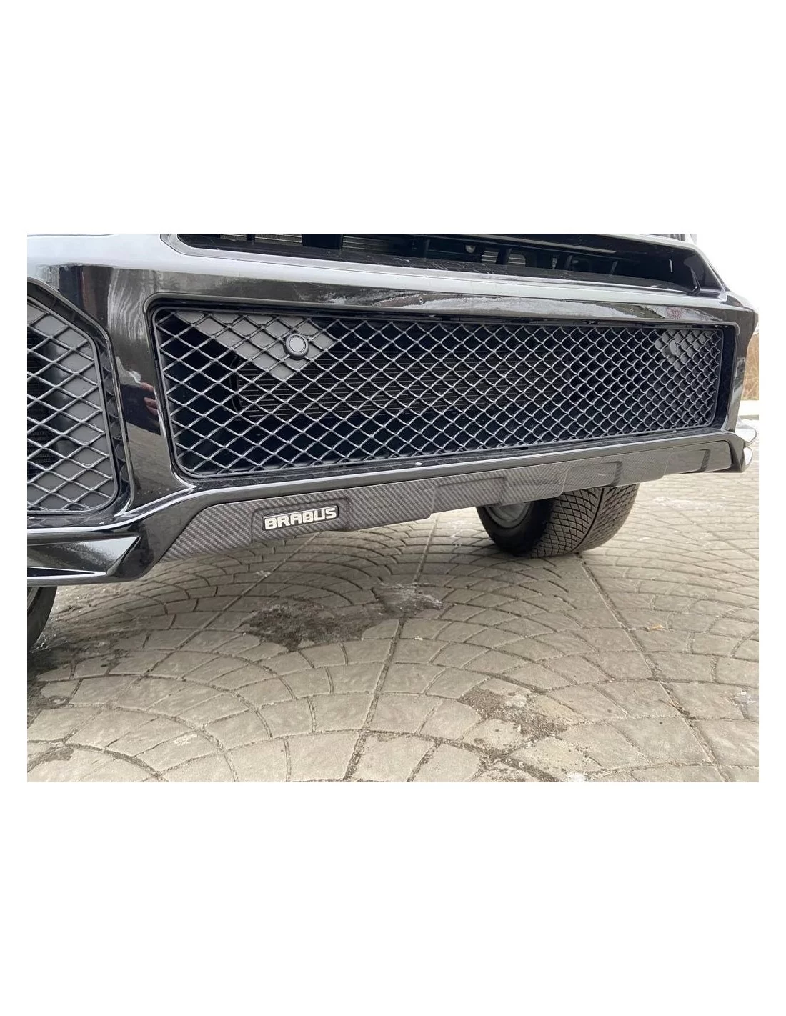  - Mercedes Benz - Fibra de carbono Brabus Widestar kit de carrocería exterior conjunto de inserciones Mercedes Clase G W463A - 