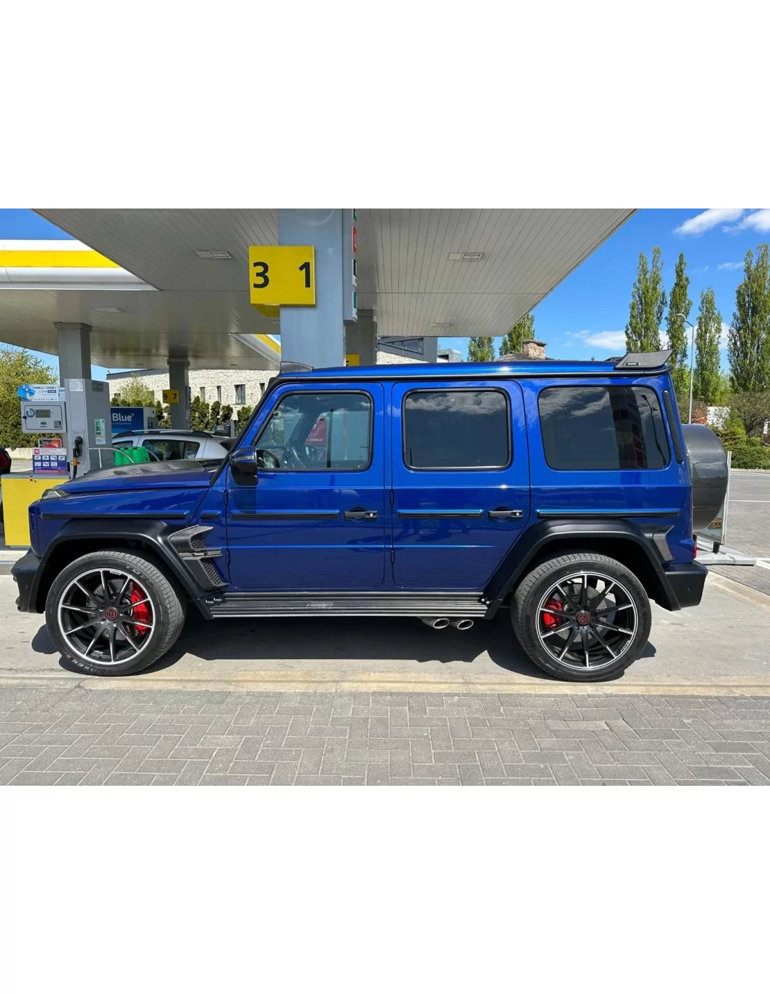 - Mercedes Benz - Набір карбонових вставок для зовнішнього оздоблення кузова Brabus Widestar Mercedes G-Class W463A - 13 - Пере - Mercedes Benz - Набір карбонових вставок для зовнішнього оздоблення кузова Brabus Widestar Mercedes G-Class W463A - 13 - Пере