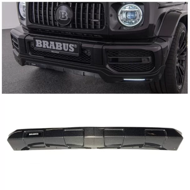  - Mercedes Benz - Przedni dyfuzor AMG z włókna węglowego do spojlera zderzaka G63 Mercedes-Benz W463a G-Class - 1 - Ulepsz swój