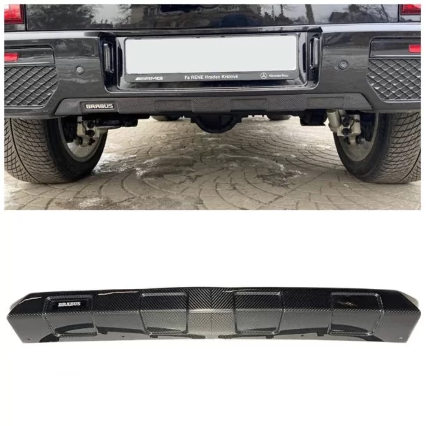  - Mercedes-Benz - Bakre Brabus Widestar diffusor i kolfiber för Mercedes-Benz W463a G-Klass - 1 - Förvandla din Mercedes-Benz W