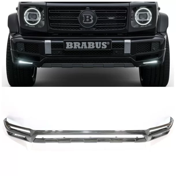  - Mercedes Benz - Becquet avant en fibre de carbone BRABUS G500 pour Mercedes-Benz W463a W464 - 1 - Rehaussez votre Mercedes-Be