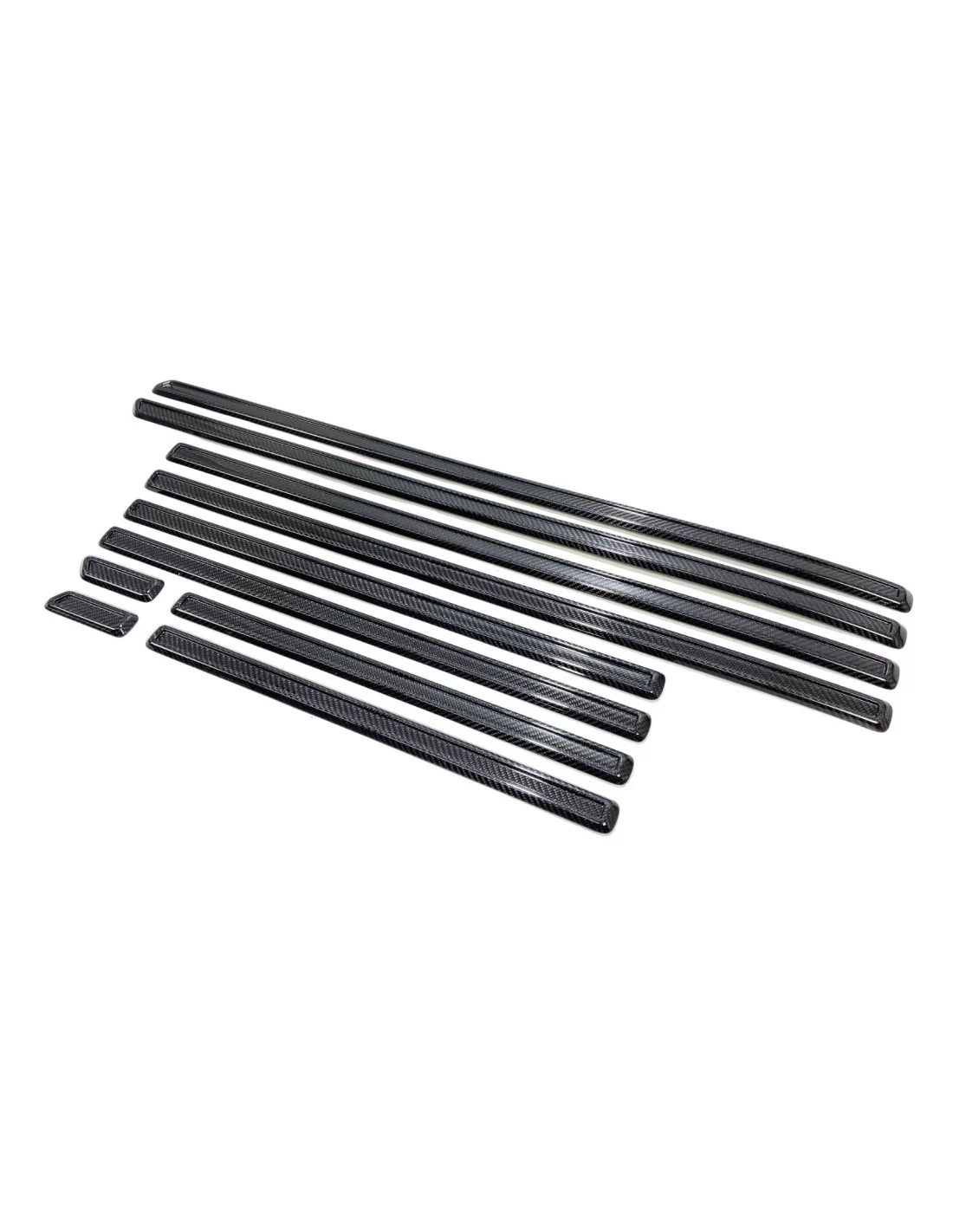 Moulures latérales Brabus en fibre de carbone Rocket G900 pour Mercedes-Benz W463a W464 Mercedes Benz, G Class W463A, Części cia Moulures latérales Brabus en fibre de carbone Rocket G900 pour Mercedes-Benz W463a W464 Mercedes Benz, G Class W463A, Części cia