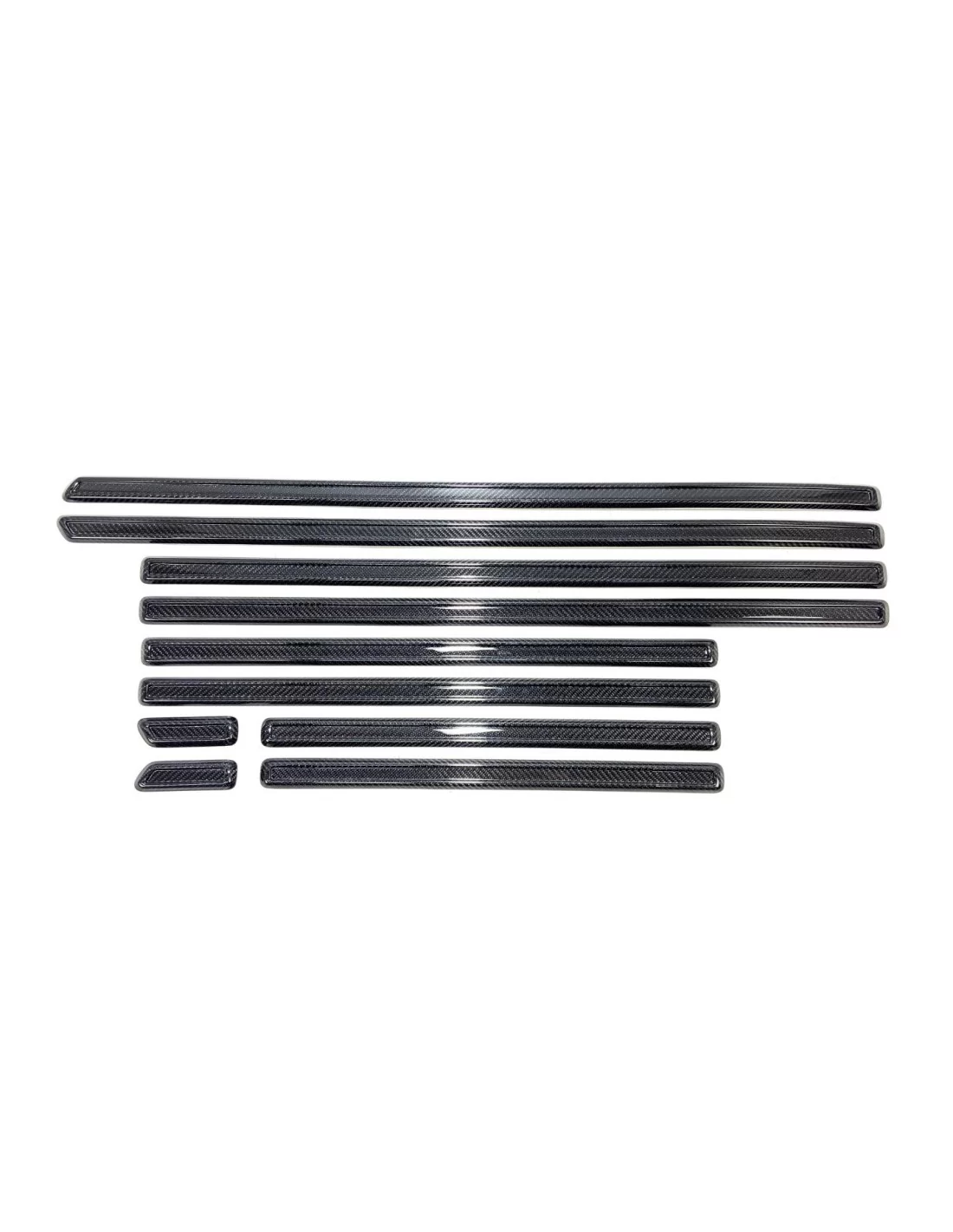Moulures latérales Brabus en fibre de carbone Rocket G900 pour Mercedes-Benz W463a W464 Mercedes Benz, G Class W463A, Części cia Moulures latérales Brabus en fibre de carbone Rocket G900 pour Mercedes-Benz W463a W464 Mercedes Benz, G Class W463A, Części cia