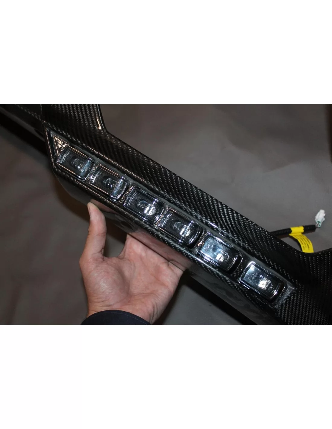  - Mercedes-Benz - Nolden led drl para para-choques dianteiro estilo Brabus Spoiler Mercedes W463 1979-2018 - 7 - Melhore o seu 