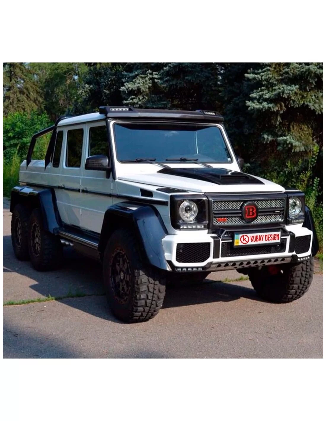  - Mercedes-Benz - 6x6 Mercedes G Wagon W463 ombyggnad grundsats - 1 - Köp 6x6 Mercedes G Wagon W463 Ombyggnad Grundsats på Tune