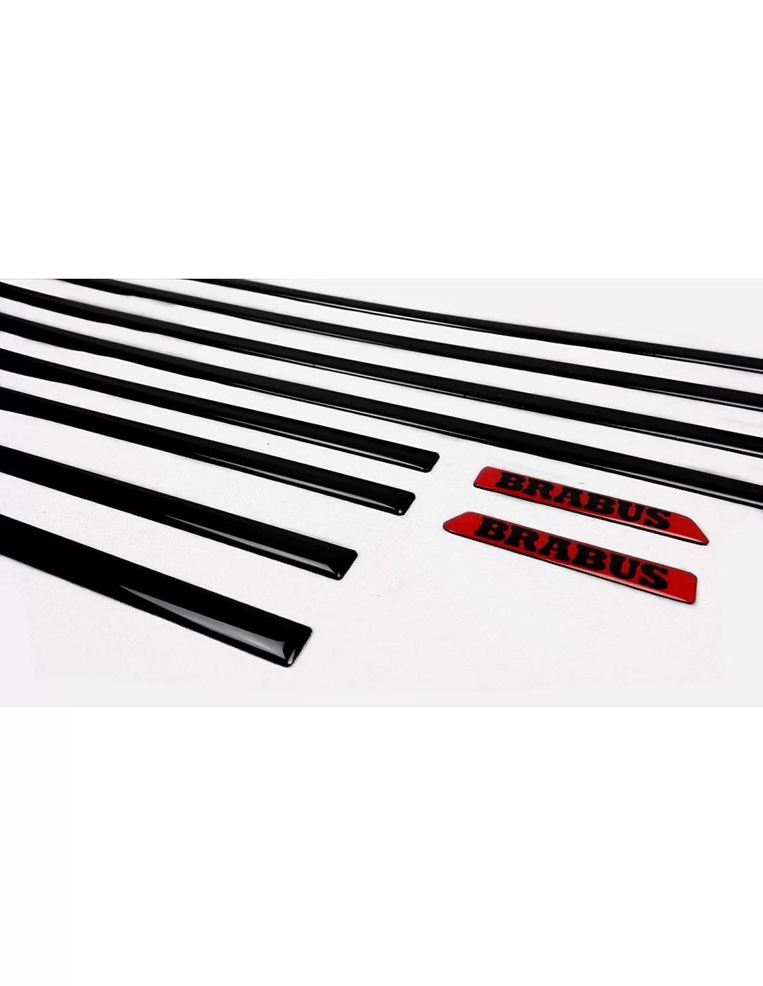  - Mercedes Benz - Накладки на молдинги Brabus чорний глянець для Mercedes-Benz G-Class W463A 10шт Комплект - 4 - Оновіть свій G