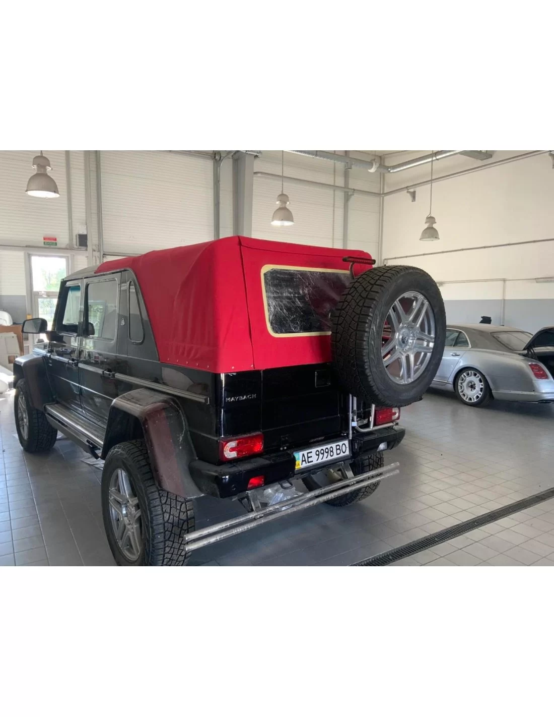 - Mercedes Benz - Mechanicznie składany dach do Landaulet Maybach Mercedes W463 4 drzwiowy - 2 - Odmień swojego Landauleta Mayb  - Mercedes Benz - Mechanicznie składany dach do Landaulet Maybach Mercedes W463 4 drzwiowy - 2 - Odmień swojego Landauleta Mayb