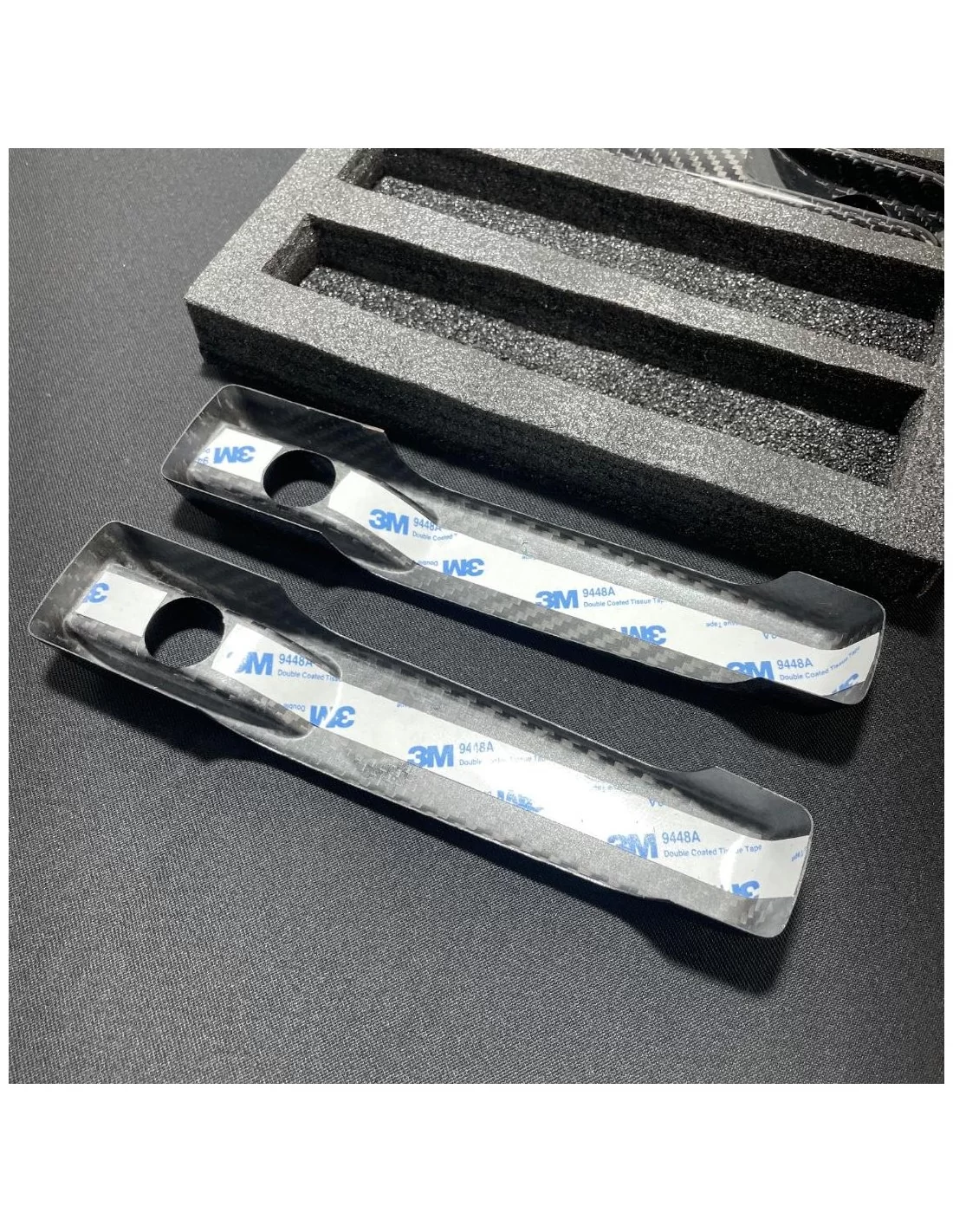 Carbon fiber with logo Brabus door handles covers 5pcs for Mercedes-Benz W463 G-Class Mercedes-Benz, Mercedes-Benz G-Class 1979- Carbon fiber with logo Brabus door handles covers 5pcs for Mercedes-Benz W463 G-Class Mercedes-Benz, Mercedes-Benz G-Class 1979-