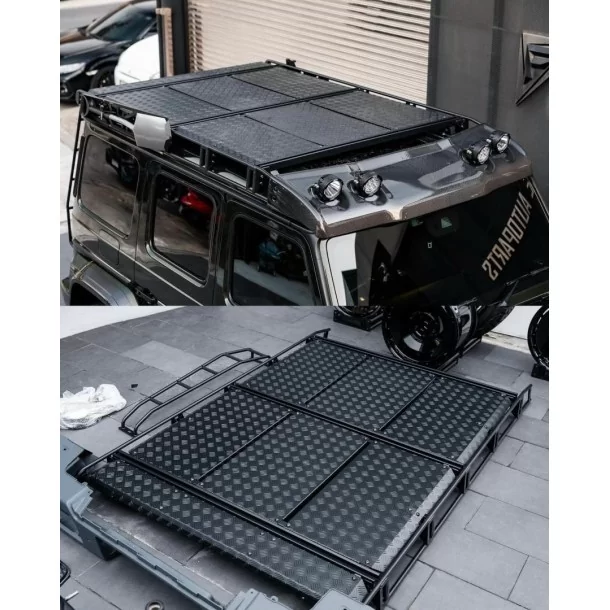  - Mercedes-Benz - Metalen dakdrager voor Mercedes-Benz W463A 4x4 G-Wagon - 1 - Upgrade uw Mercedes-Benz W463A 4x4 G-Wagon met e