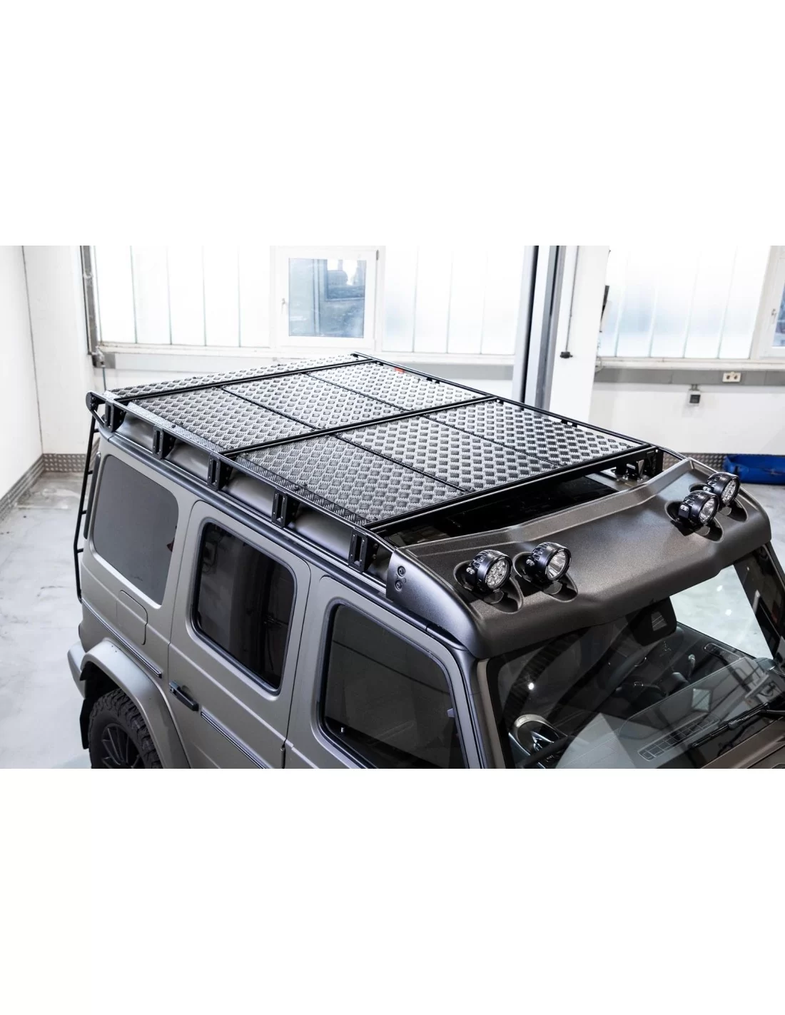 - Mercedes-Benz - 用于梅赛德斯-奔驰 W463A 4x4 G 型旅行车的金属车顶行李架 - 9 - 为您的梅赛德斯-奔驰 W463A 四轮驱动 G-Wagon 车升级,配备时尚的金属车顶行李架,为您带来额外的载货空间和探险外观!⭐️  - Mercedes-Benz - 用于梅赛德斯-奔驰 W463A 4x4 G 型旅行车的金属车顶行李架 - 9 - 为您的梅赛德斯-奔驰 W463A 四轮驱动 G-Wagon 车升级,配备时尚的金属车顶行李架,为您带来额外的载货空间和探险外观!⭐️