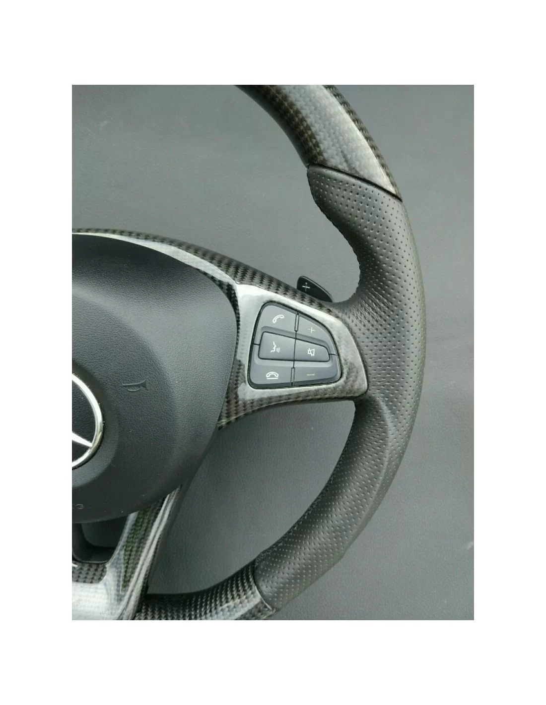  - Volant - Mercedes-Benz CLA CLS GLE Volant en cuir carbone - 3 - Améliorez votre expérience de conduite avec le volant en cuir